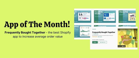 Frequently Bought Together - the best Shopify app to increase average order value